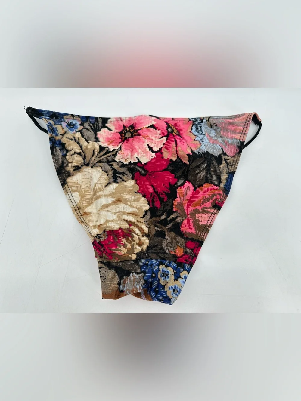 Zimmermann Floral Brazilian Bikini Bottoms Size 0 Multicolor Cheeky Swim